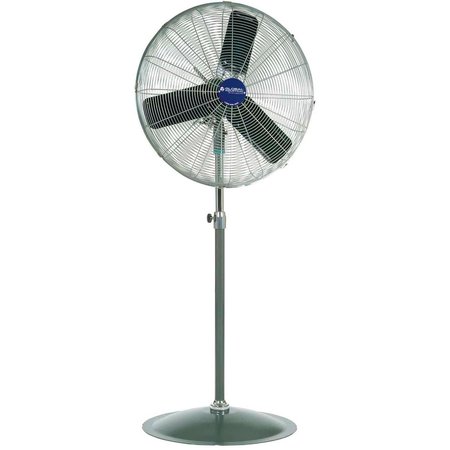 GLOBAL INDUSTRIAL Oscillating Pedestal Fan, 24 Diameter, 1/4HP, 7525CFM 585279